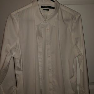 White Ralph Lauren Button Up